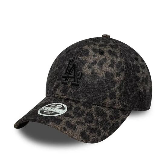 Casquette de baseball femme Los Angeles Dodgers New Era 9Forty Cosy Leopard