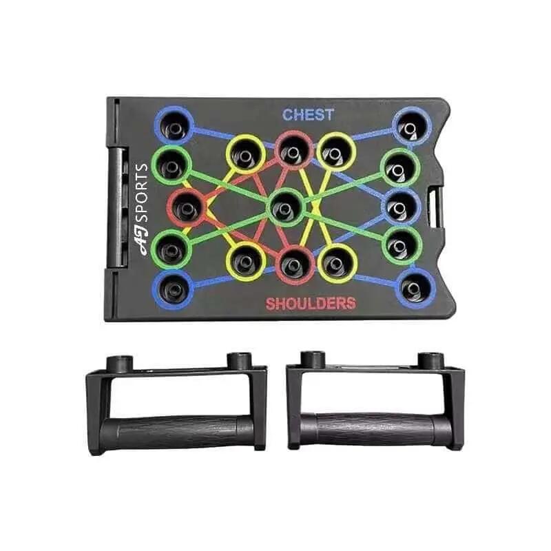 Push up bord XL- Opdrukbord - Opvouwbaar - Verstelbare handgrepen 6/7