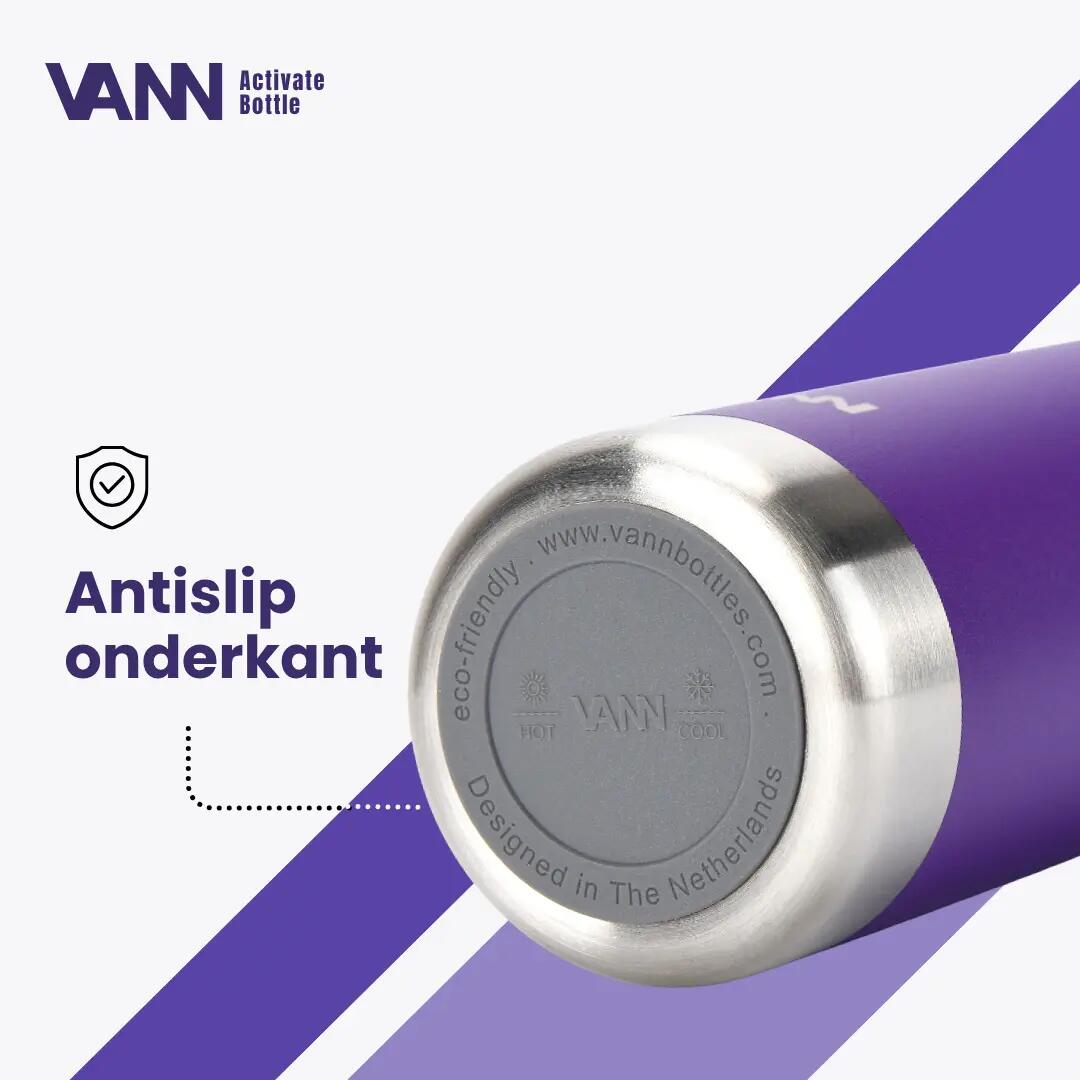 RVS drinkfles met rietje - Activate Bottle 750 ml - wild berry 9/11