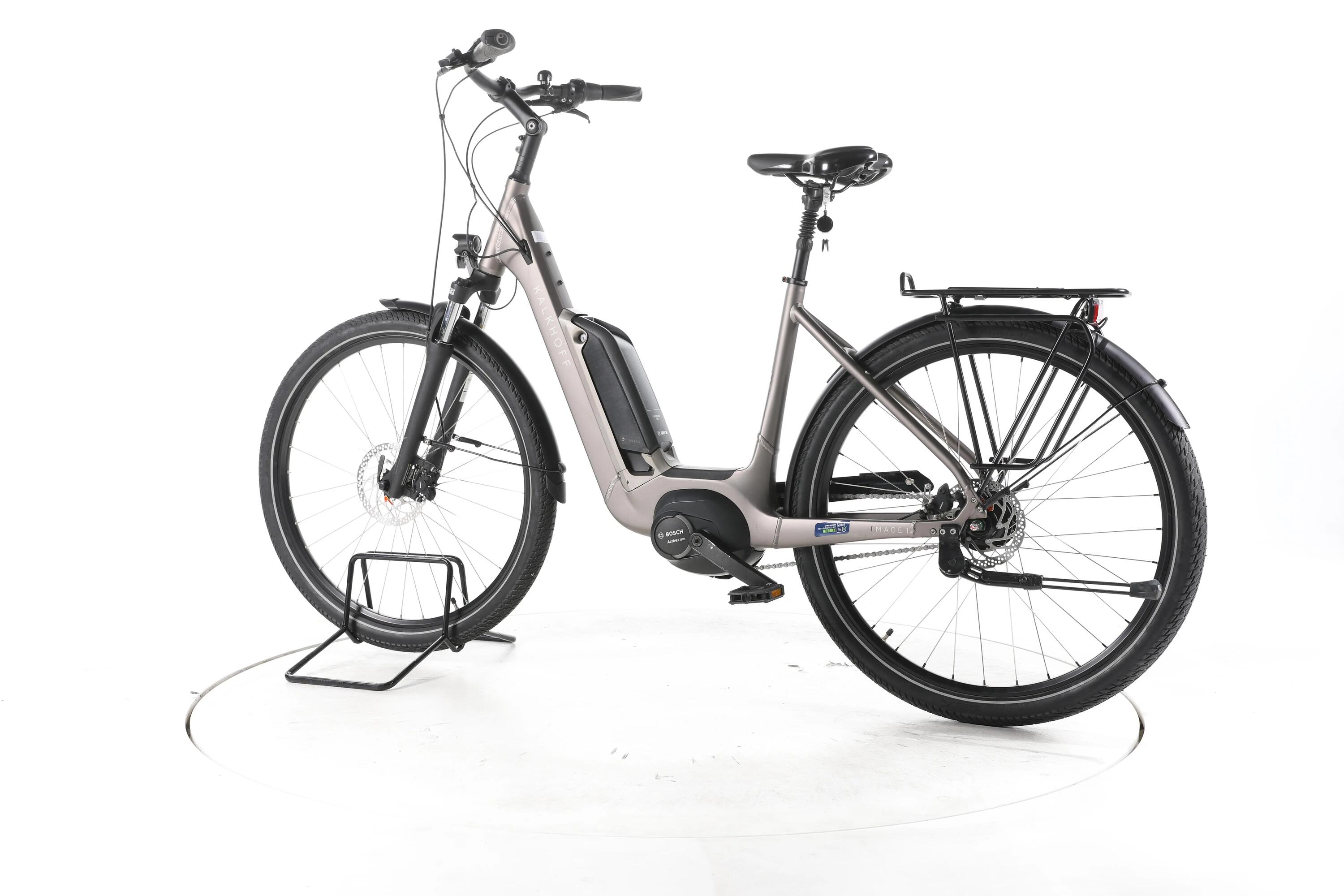 Tweedehands - Kalkhoff Image 1.B Move City E-Bike Lage instap - Goed 7/7