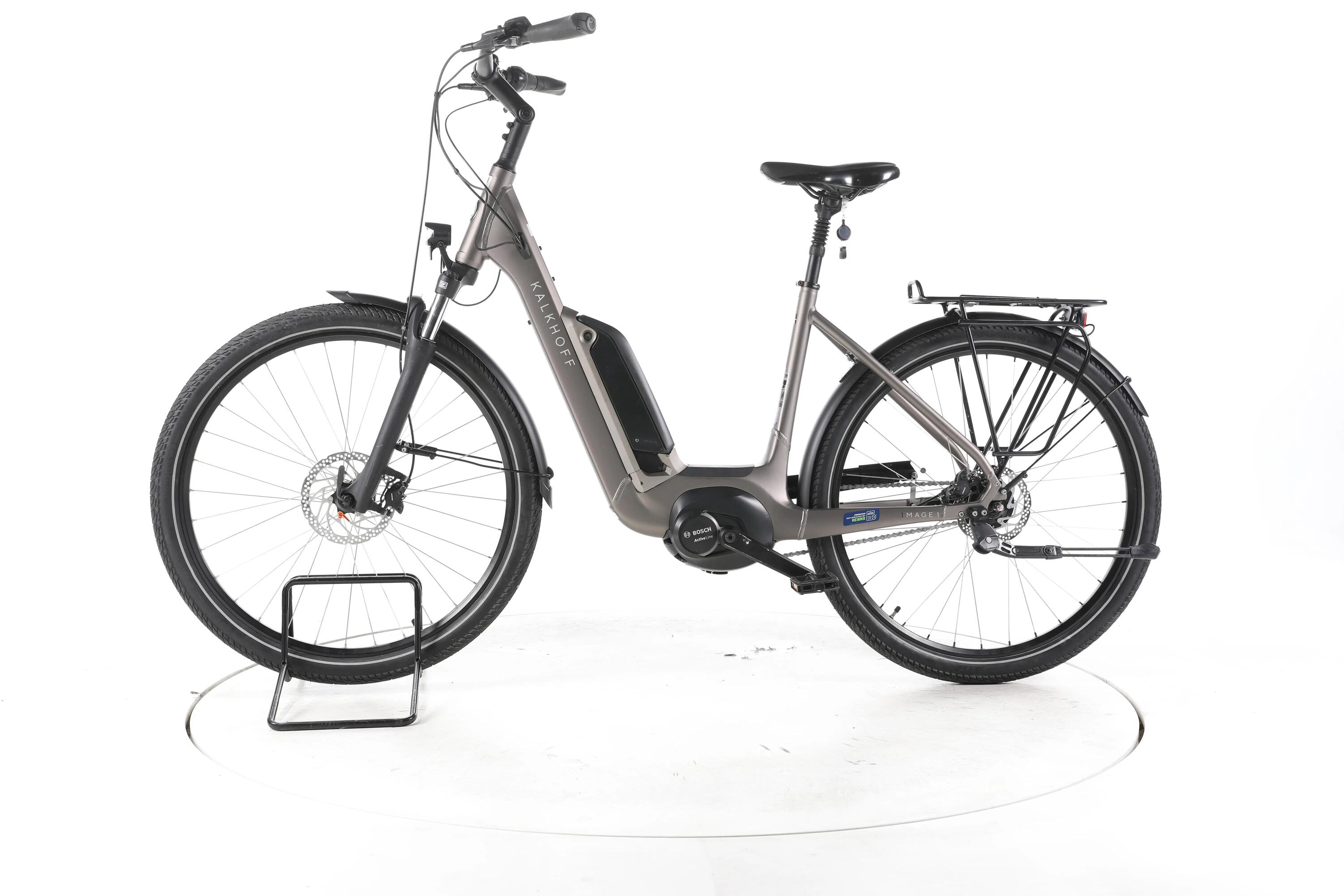 Tweedehands - Kalkhoff Image 1.B Move City E-Bike Lage instap - Goed 6/7