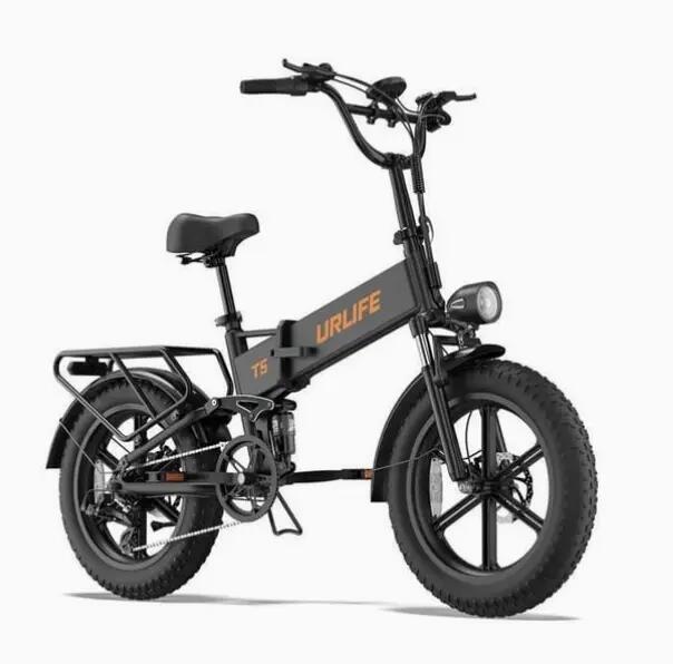 URLIFE T5 összecsukható elektromos kerékpár, nagy nyomatékú motorral 4/13