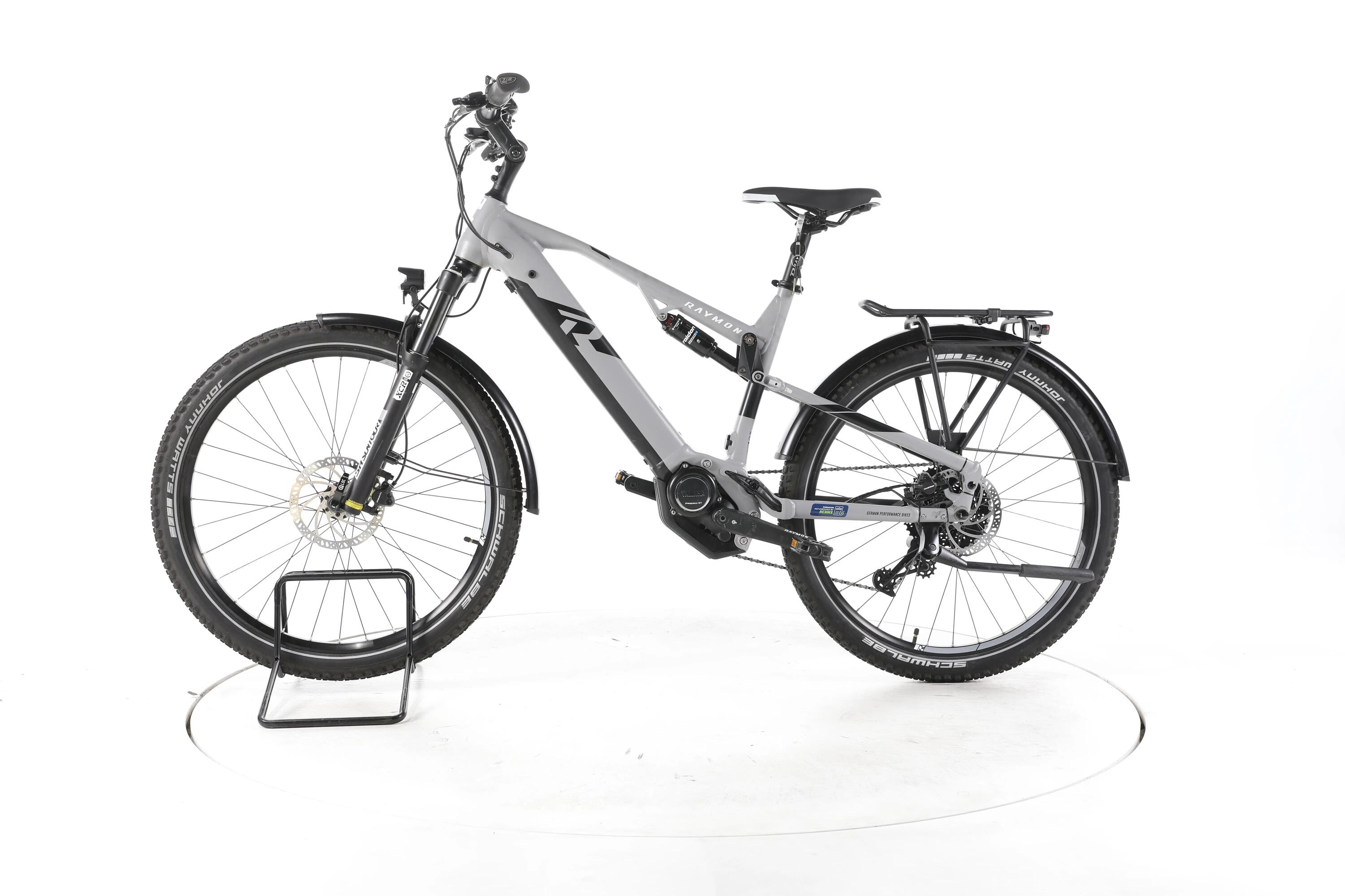 Tweedehands - R Raymon CrossRay FS E 5.0 Trekking E-Bike - Zeer goed 6/7