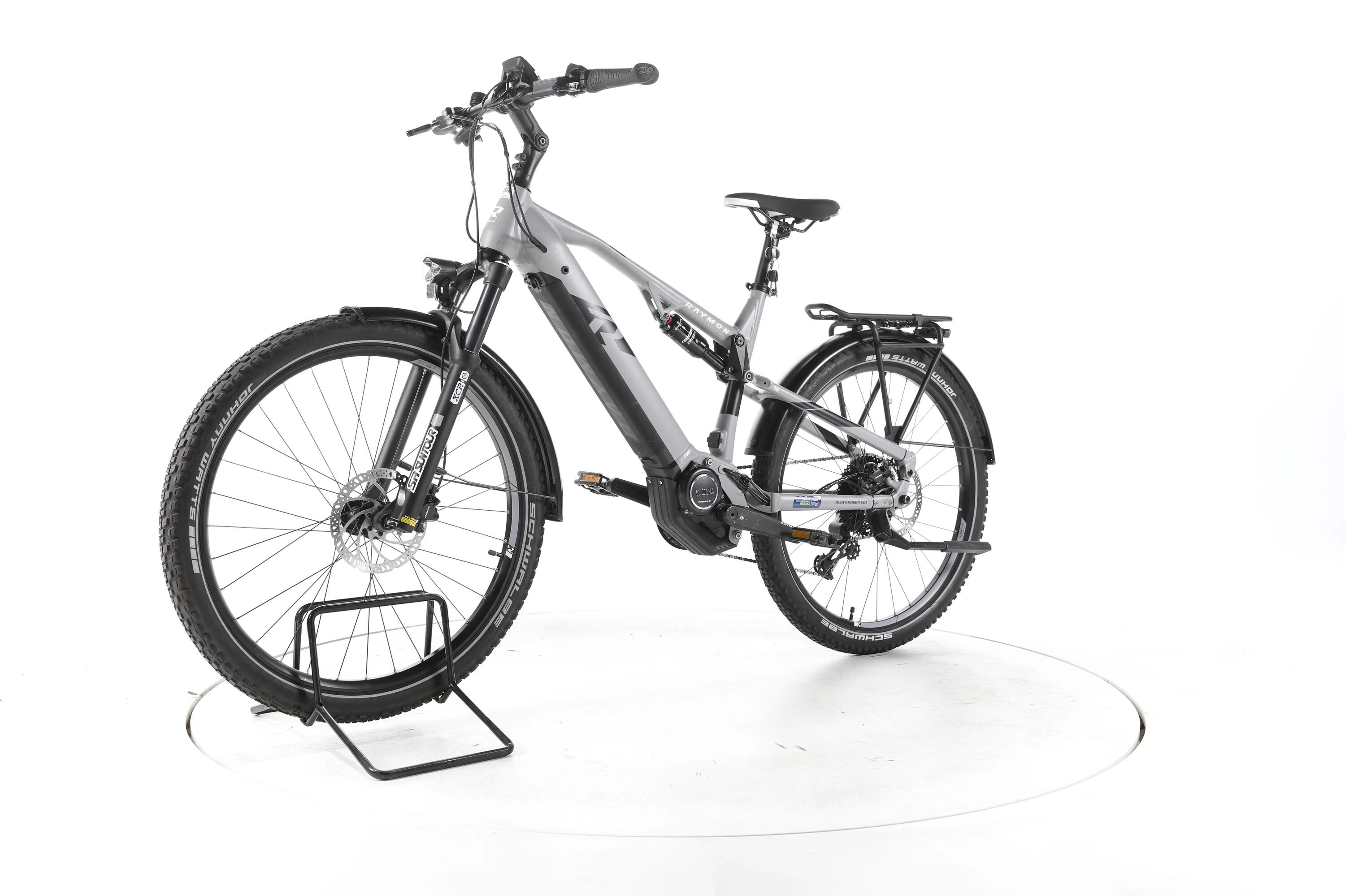 Tweedehands - R Raymon CrossRay FS E 5.0 Trekking E-Bike - Zeer goed 5/7