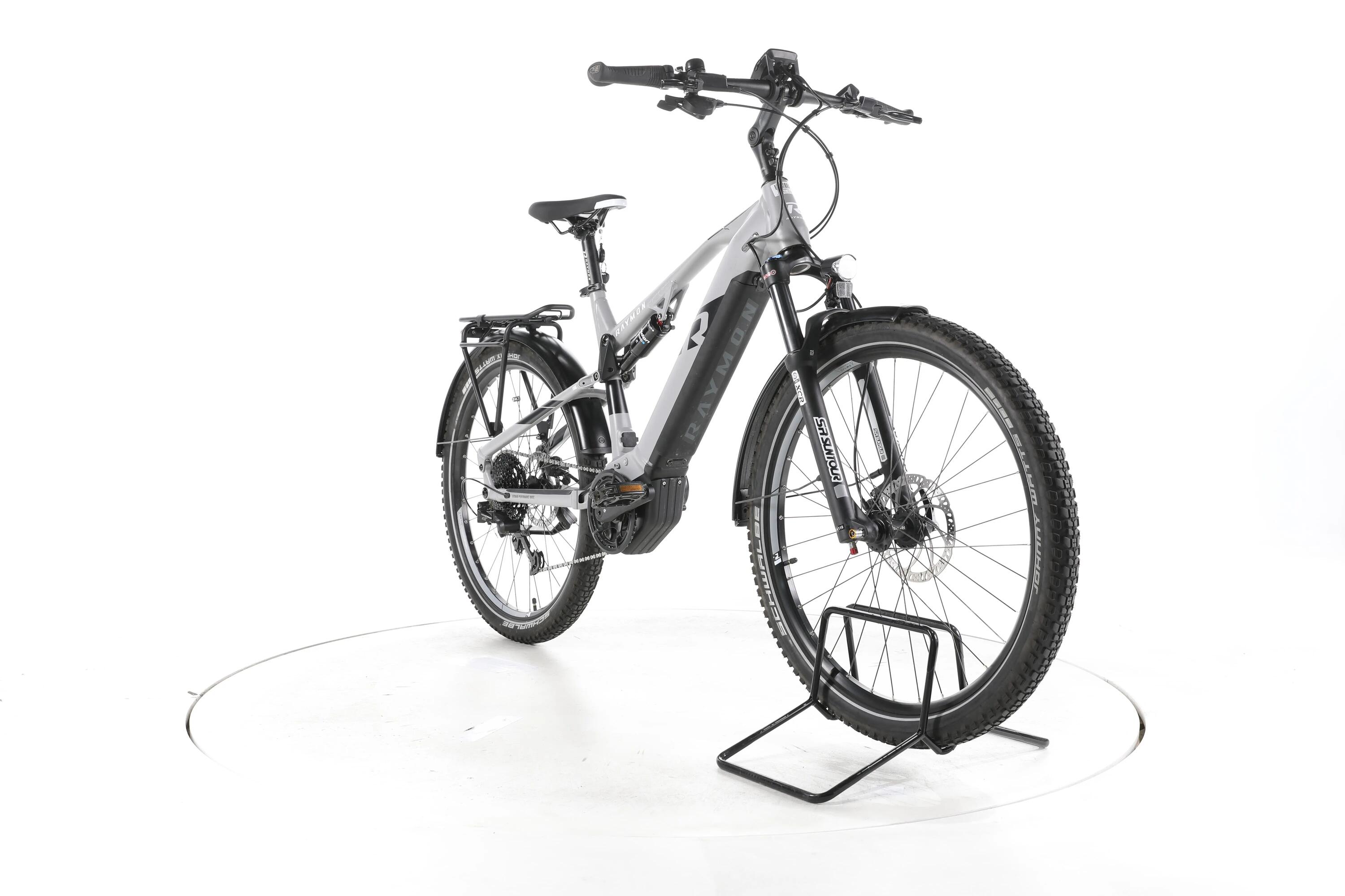 Tweedehands - R Raymon CrossRay FS E 5.0 Trekking E-Bike - Zeer goed 3/7