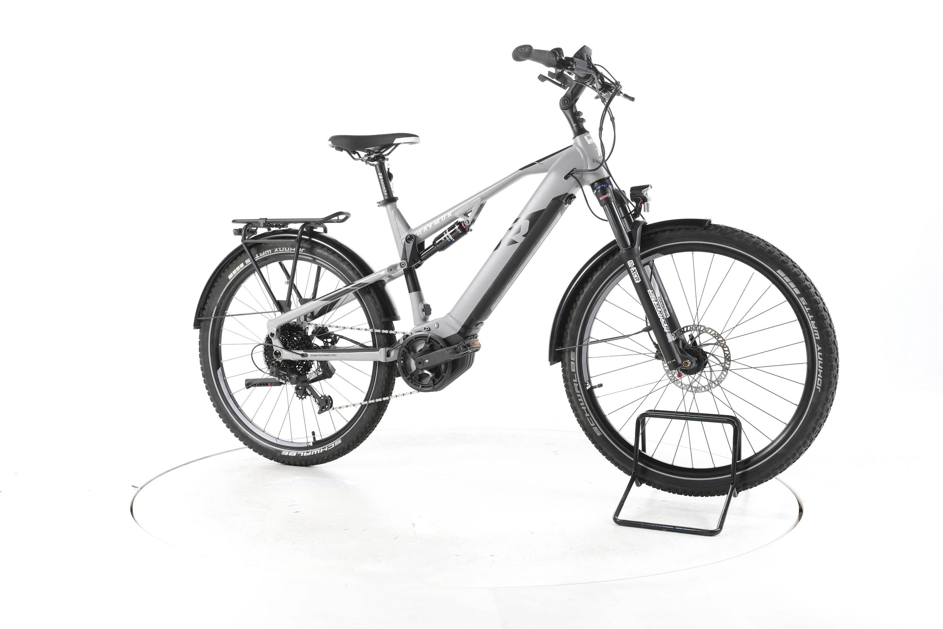 Tweedehands - R Raymon CrossRay FS E 5.0 Trekking E-Bike - Zeer goed 2/7