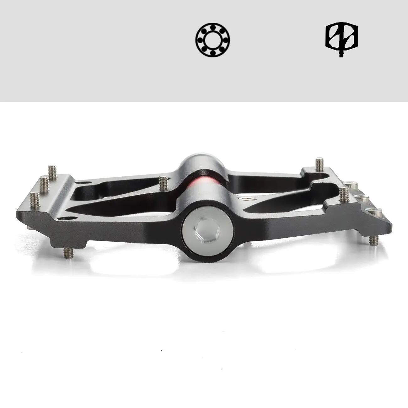 Pedały rowerowe platformowe z pinami aluminiowe 5/7