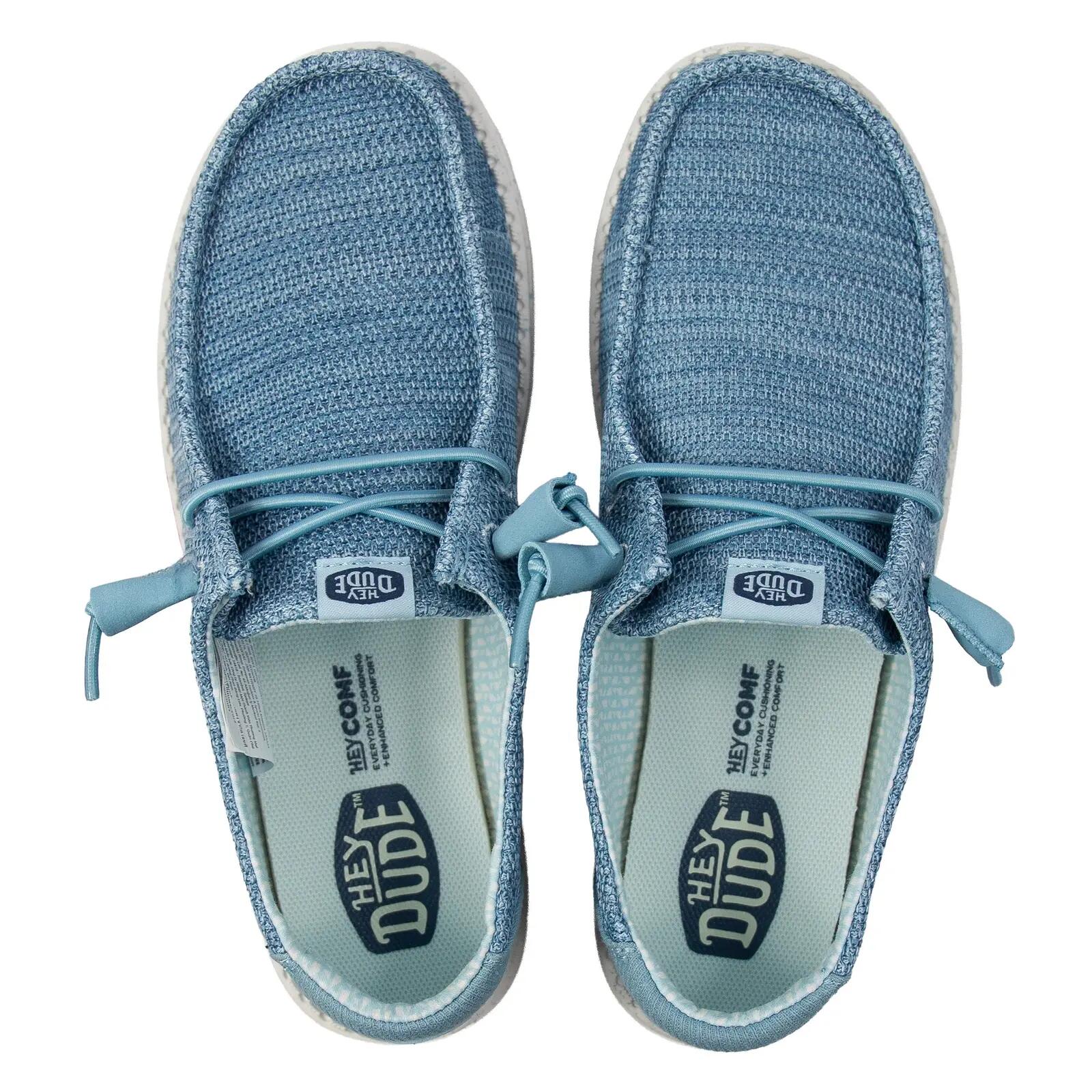 Slip-Ons mit Ziernähten Damen - Wendy Stretch Sox 3/6