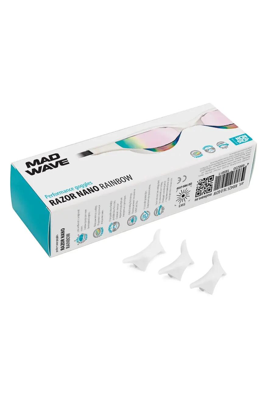 Óculos de natação RAZOR NANO RAINBOW Brancos 4/4
