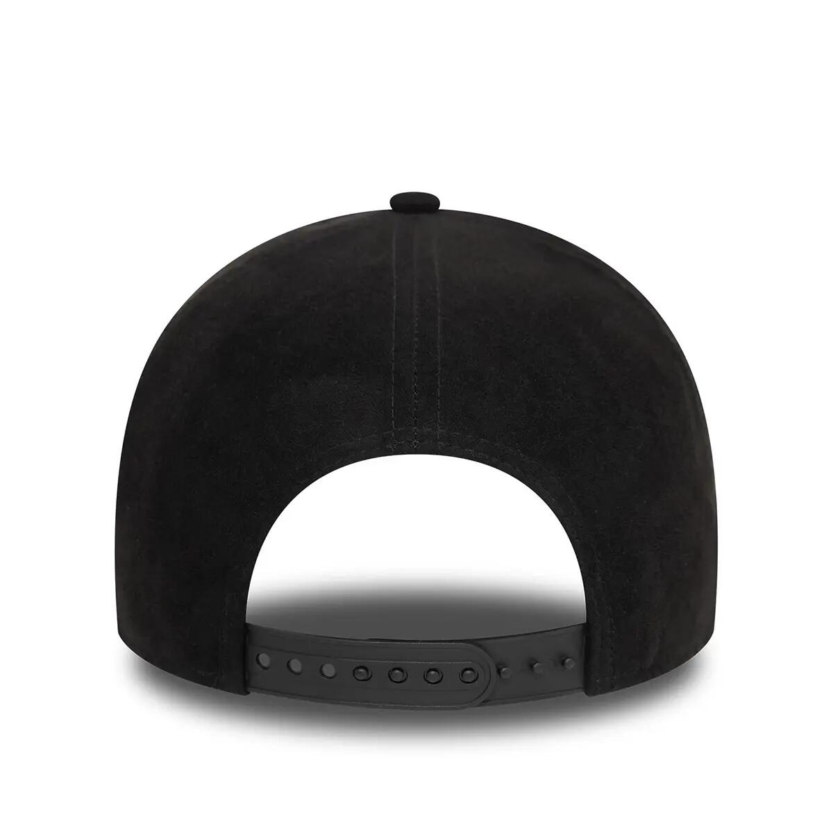 New Era 9FORTY Cap New York Yankees Faux Suede schwarz 4/5