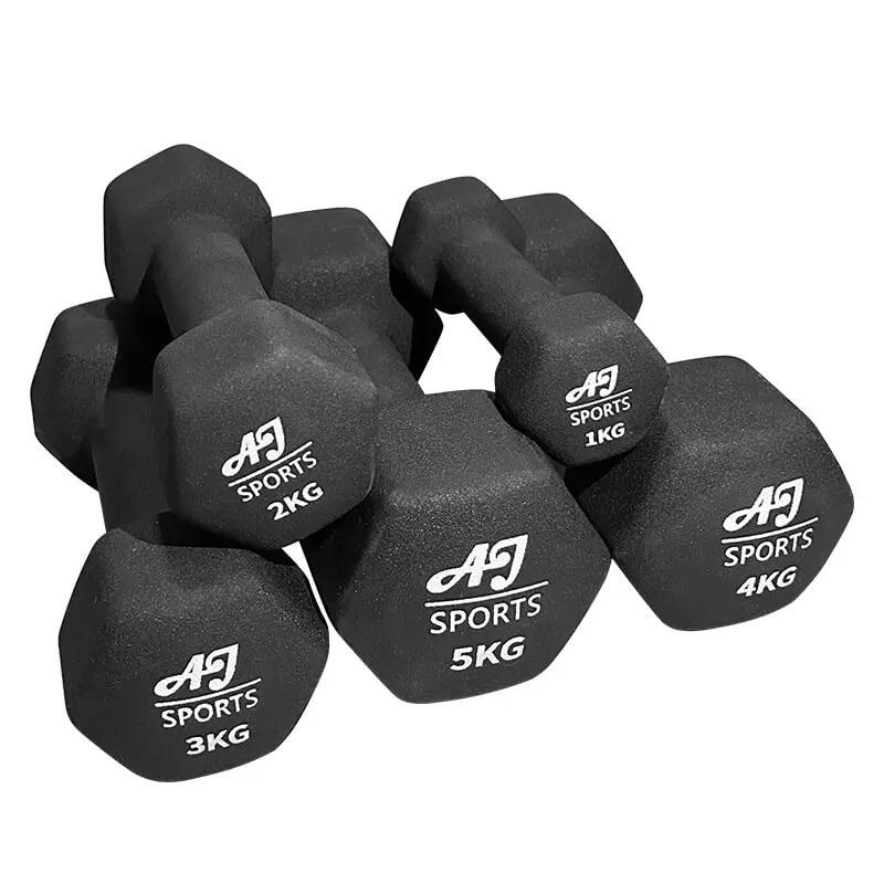 Dumbbell set 1 tot en met 5 kg AJ-Sports 3/7