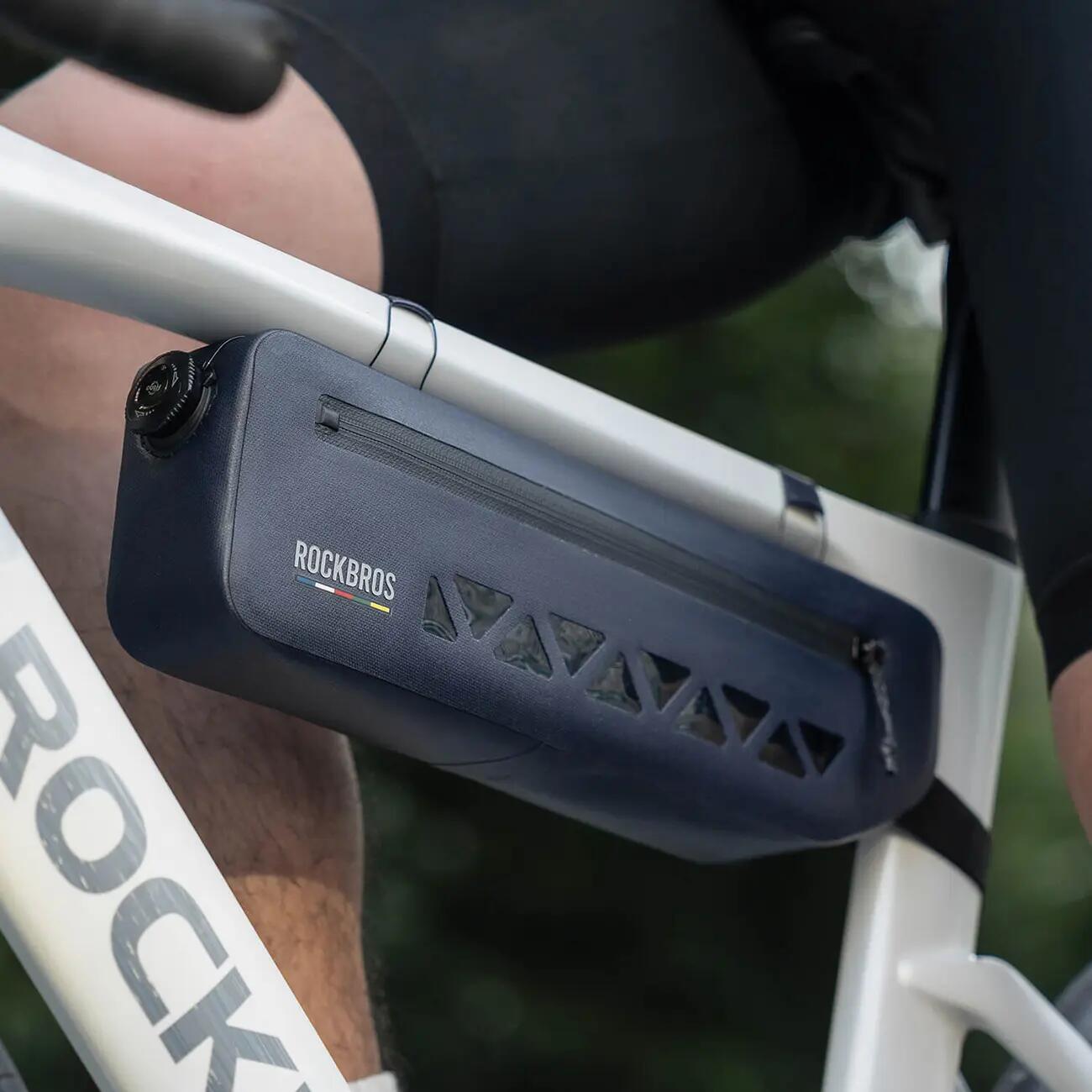 Torba rowerowa pod ramę wodoodporna 1,7l 4/7