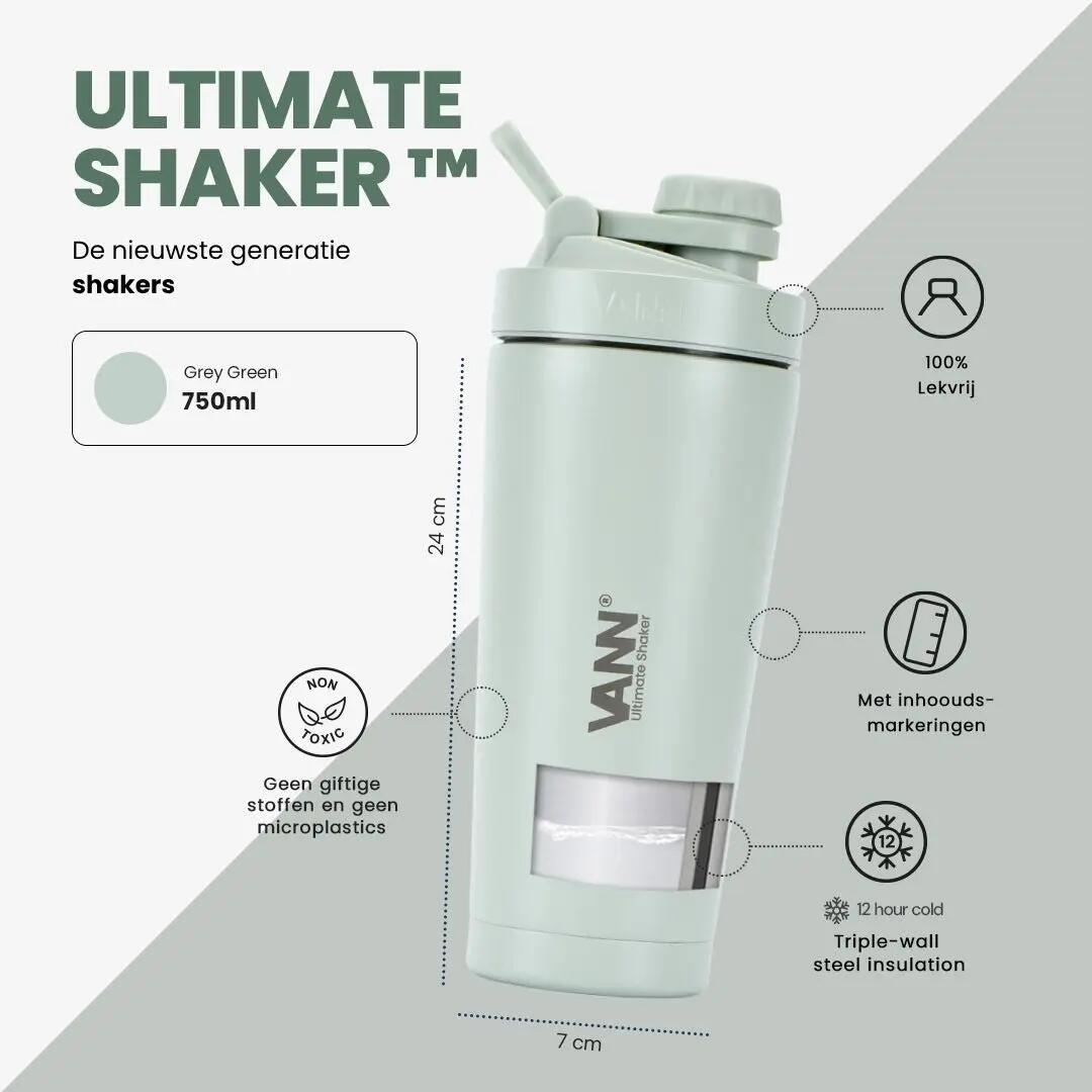 Shaker - cardio - isotherme 750 ml - arctic sage 2/11