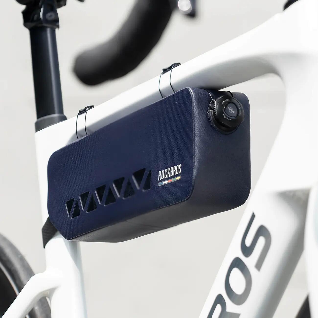 Torba rowerowa pod ramę wodoodporna 1,7l 3/7