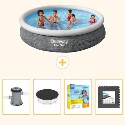 Bestway fast set rond - 366x76 cm - 5-delig s259