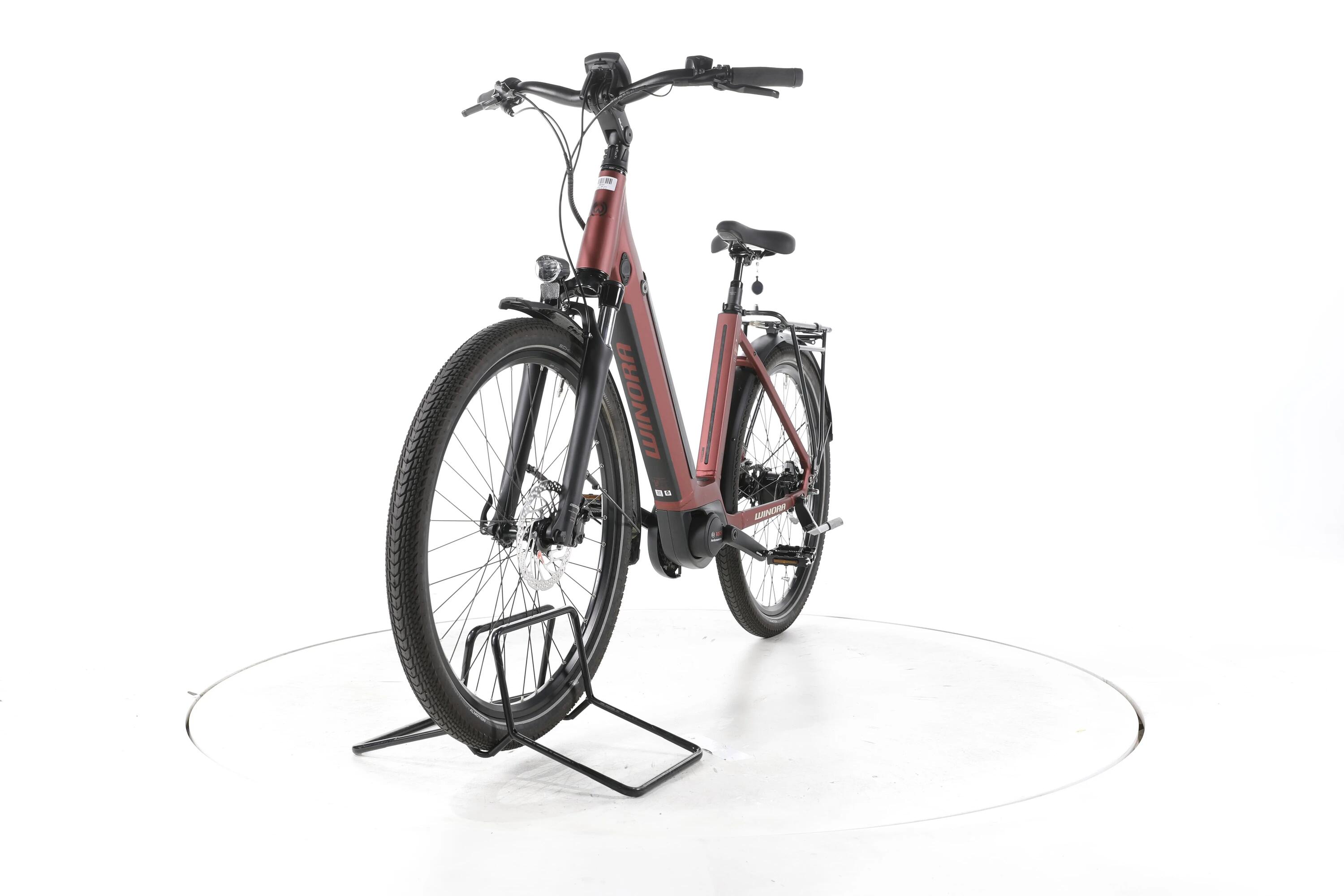 Tweedehands - Winora Sinus N5f City E-Bike Lage instap - Zeer goed 4/7