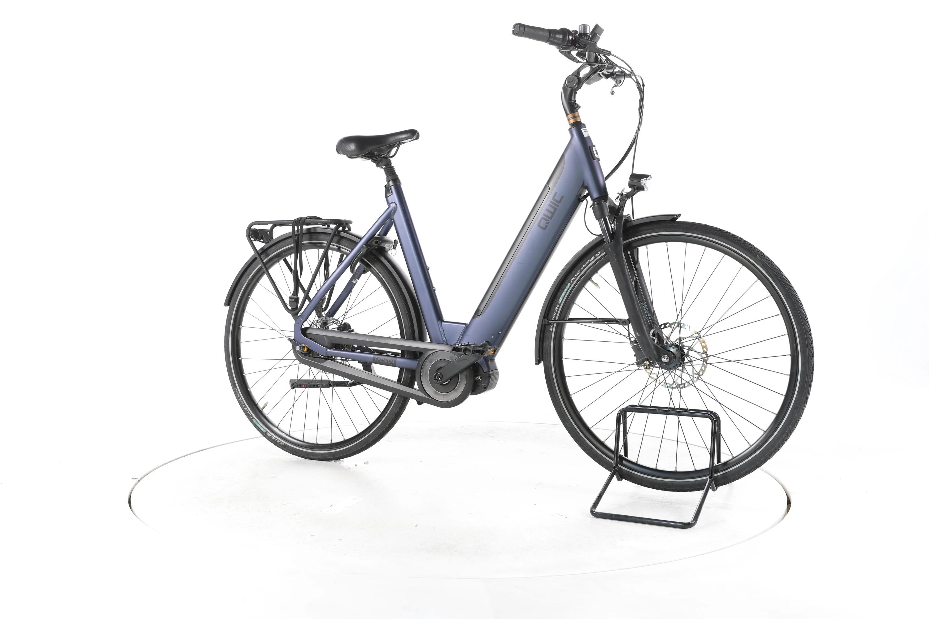 Tweedehands - QWIC Premium i MN7+ City E-Bike Lage instap - Goed 2/7