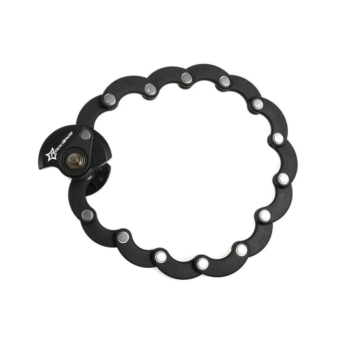 Zapięcie rowerowe składane u-lock 70 cm 3/4
