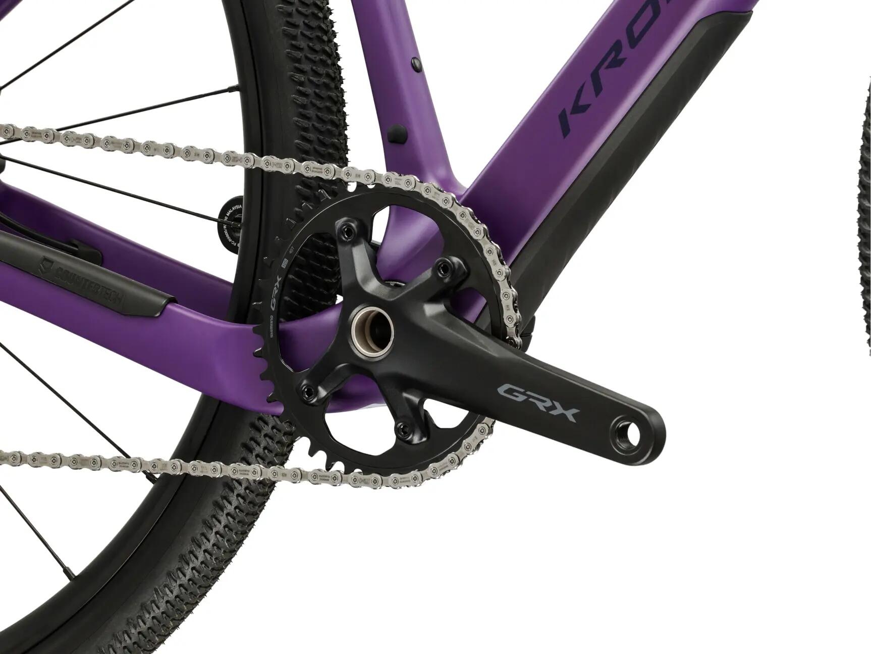 Rower gravelowy dla dorosłych Kross ESKER ADV 1.0 28" rama carbonowa 7/7