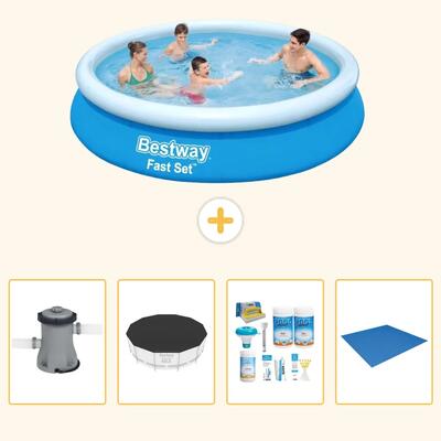 Bestway fast set rond - 366x76 cm - 5-delig s251