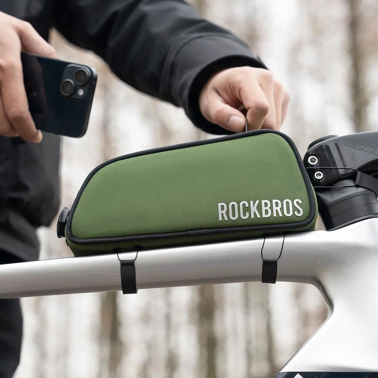 Borsa da bici per telaio 0,7 l impermeabile 4/7
