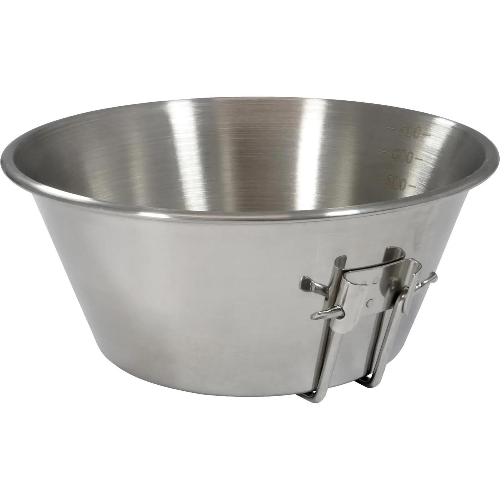 Edelstahlschüssel Sierra Cup 0,5L 4/6