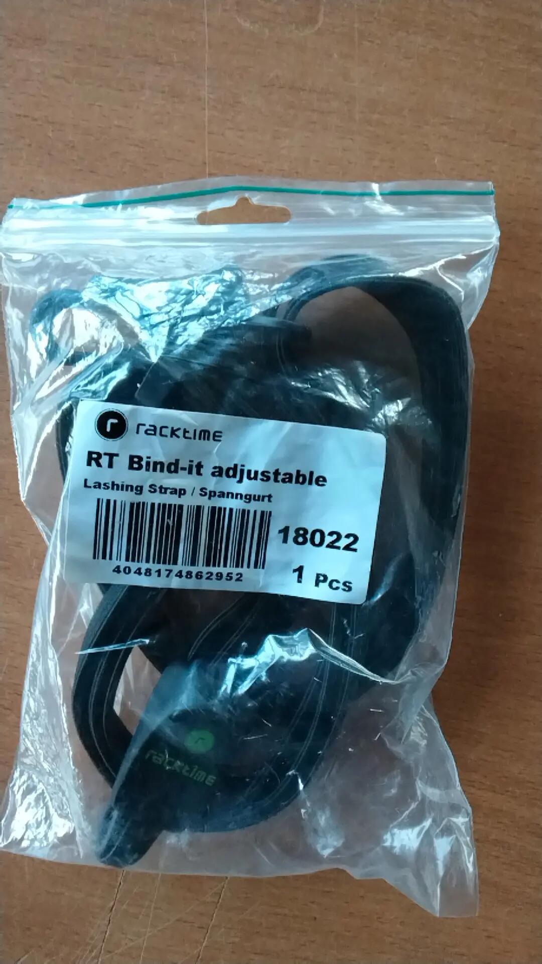 Racktime Gepäck-Spanngurt Bindit Adjustable schwarz 570 - 1015 mm 5/7