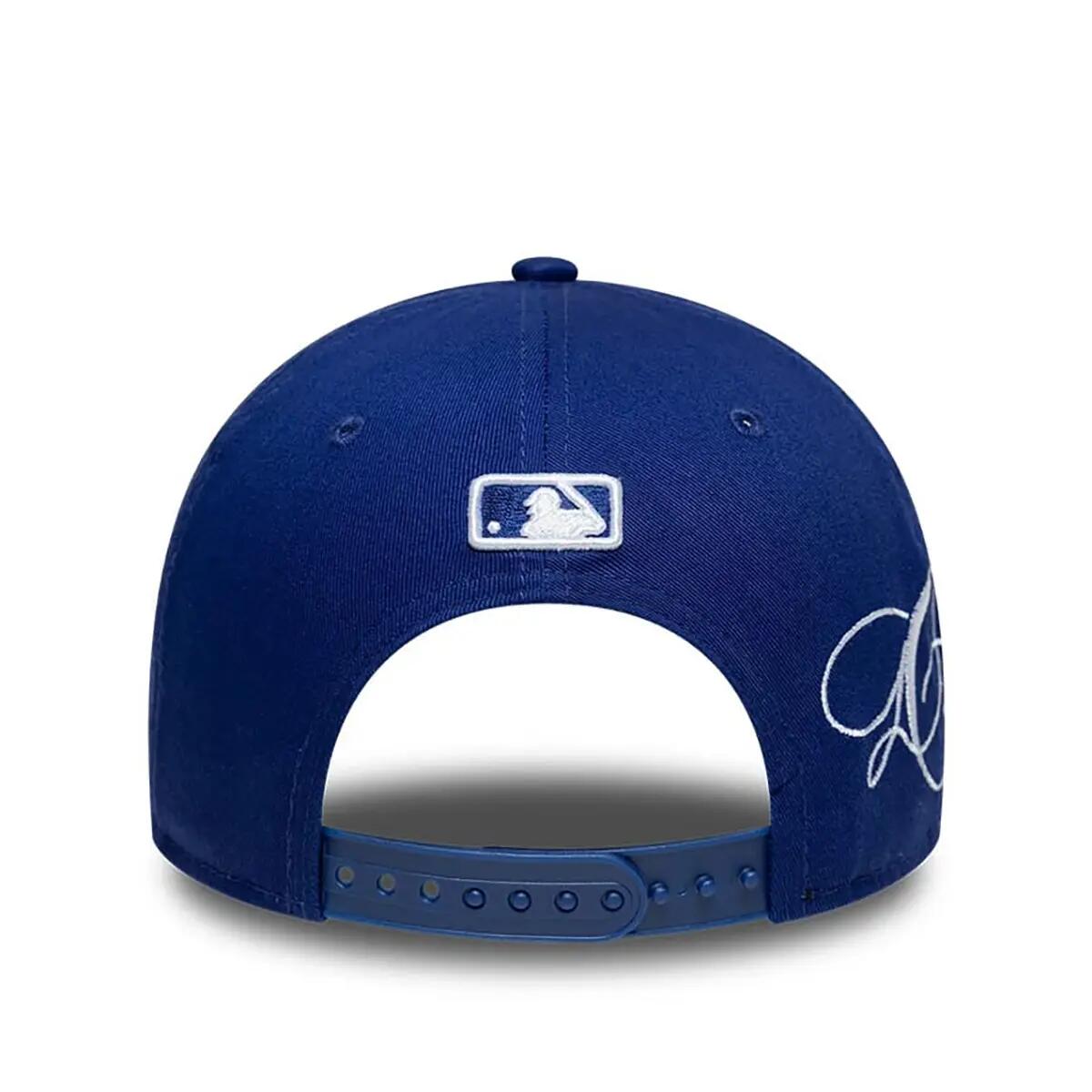 New Era 9FORTY Cap MLB Los Angeles Dodgers Side Script dunkelblau 5/6