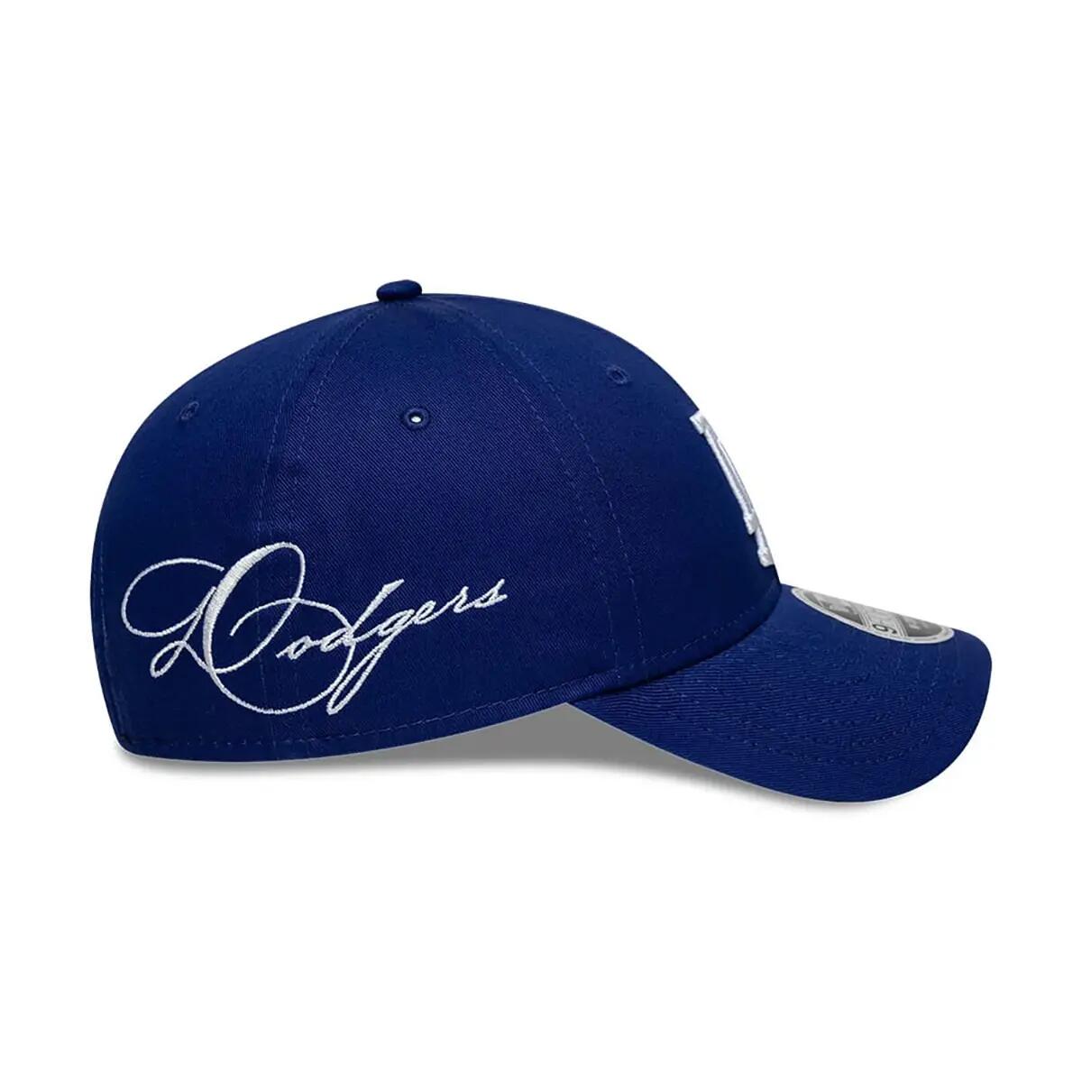 New Era 9FORTY Cap MLB Los Angeles Dodgers Side Script dunkelblau 4/6