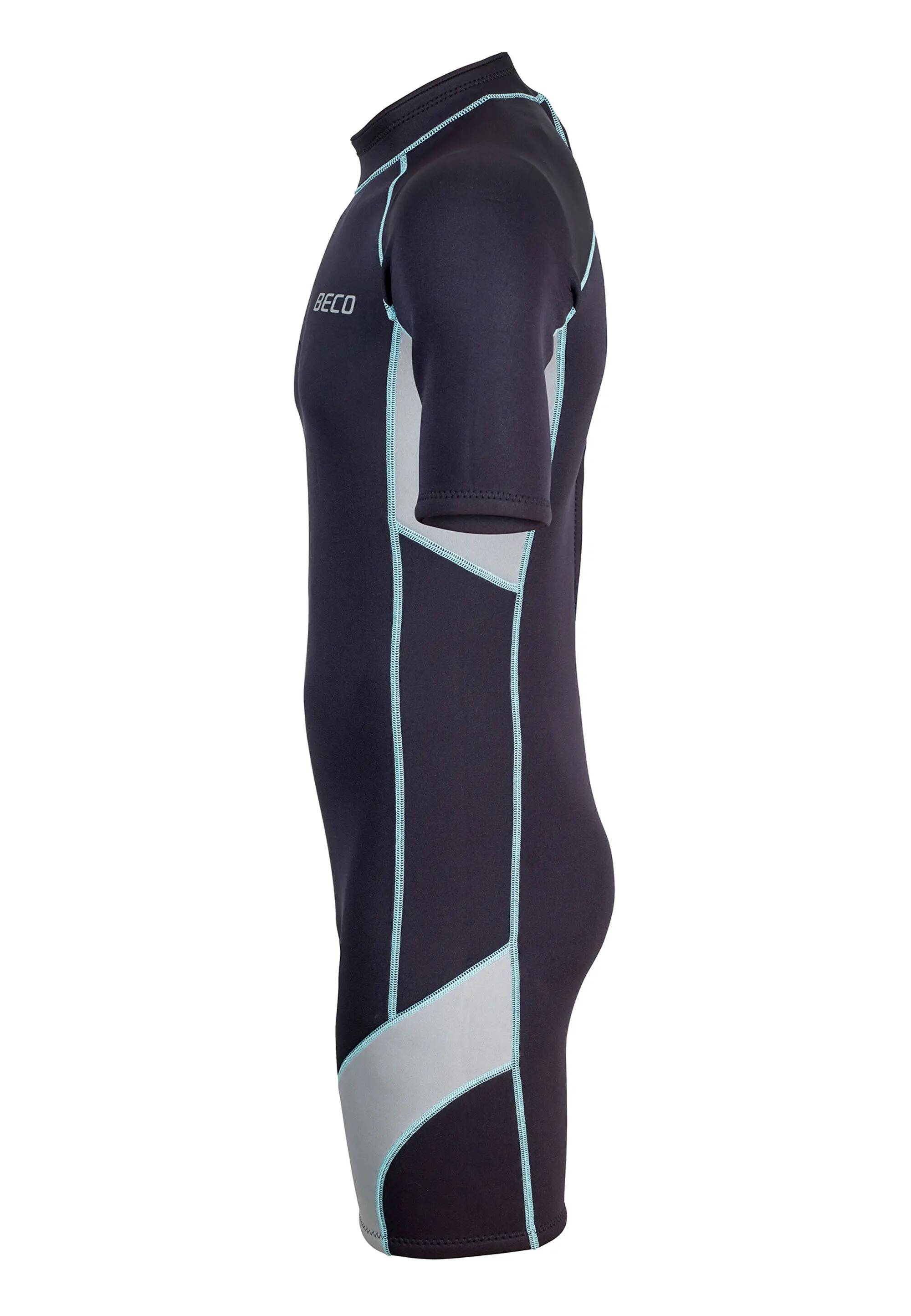 Beco Wetsuit Heren Horty Naxo | Zwart/grijs 6/10