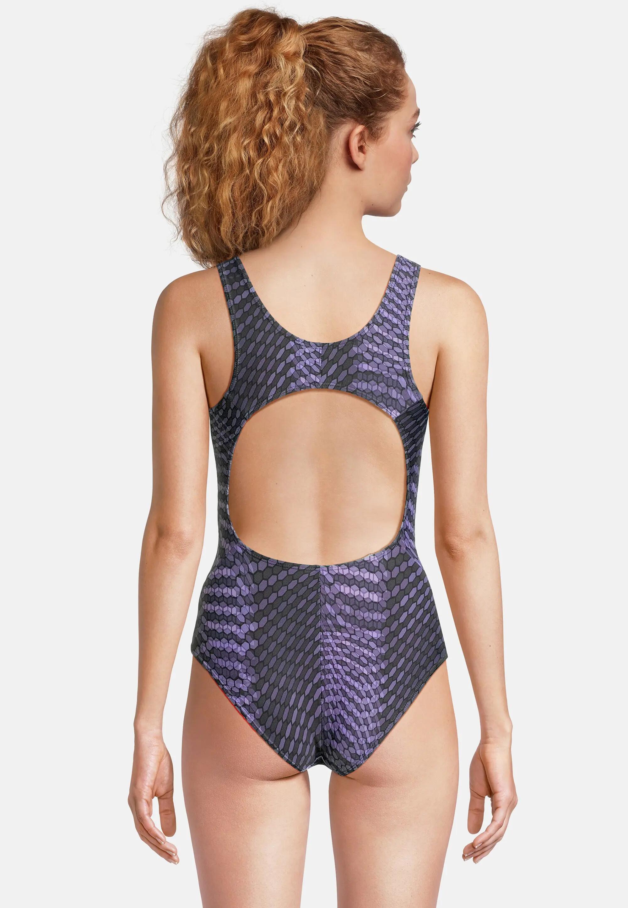 Badeanzug Beactive Swimsuit Maxcomfort „Hexagon“ 6/8