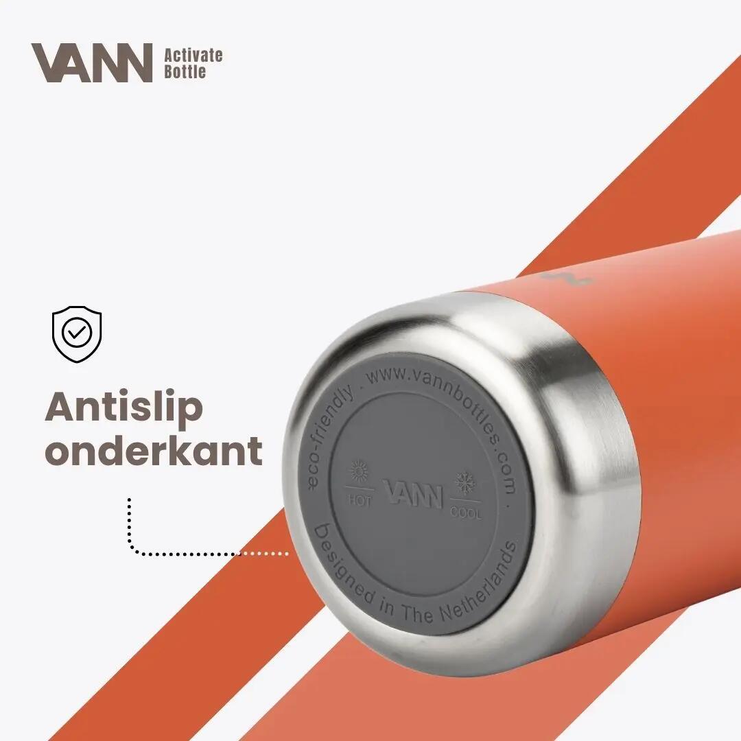 RVS drinkfles met rietje - Activate Bottle 750 ml - desert clay 9/11