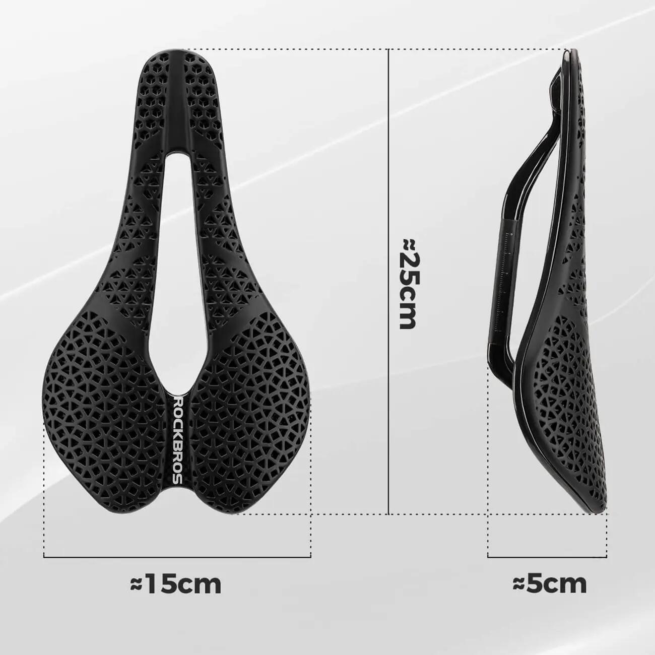 Siodełko rowerowe anatomiczne 3D wodoodporne 7/7