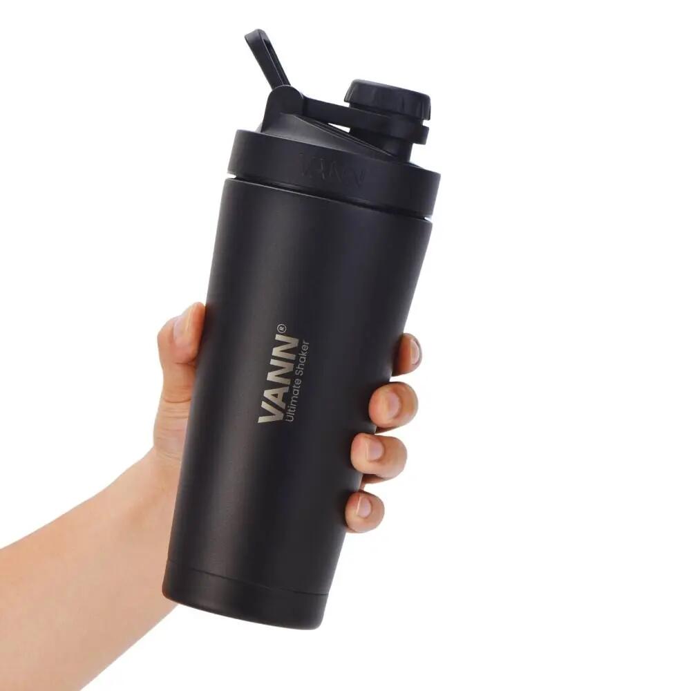 Shaker - Fitness - Isotherme triple paroi - Ultimate Shaker 750 ml - Noir 5/12
