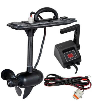 Moteur Électrique Kayak 55LB 12V Brushless - Pêche & Loisir Pédalier