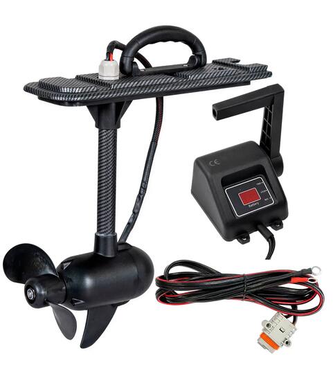 Moteur Électrique Kayak 55LB 12V Brushless - Pêche & Loisir Pédalier