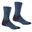 Calcetines Blister Protection II para Hombre Pack de 2 Denim Oscuro, Rojo Oscuro