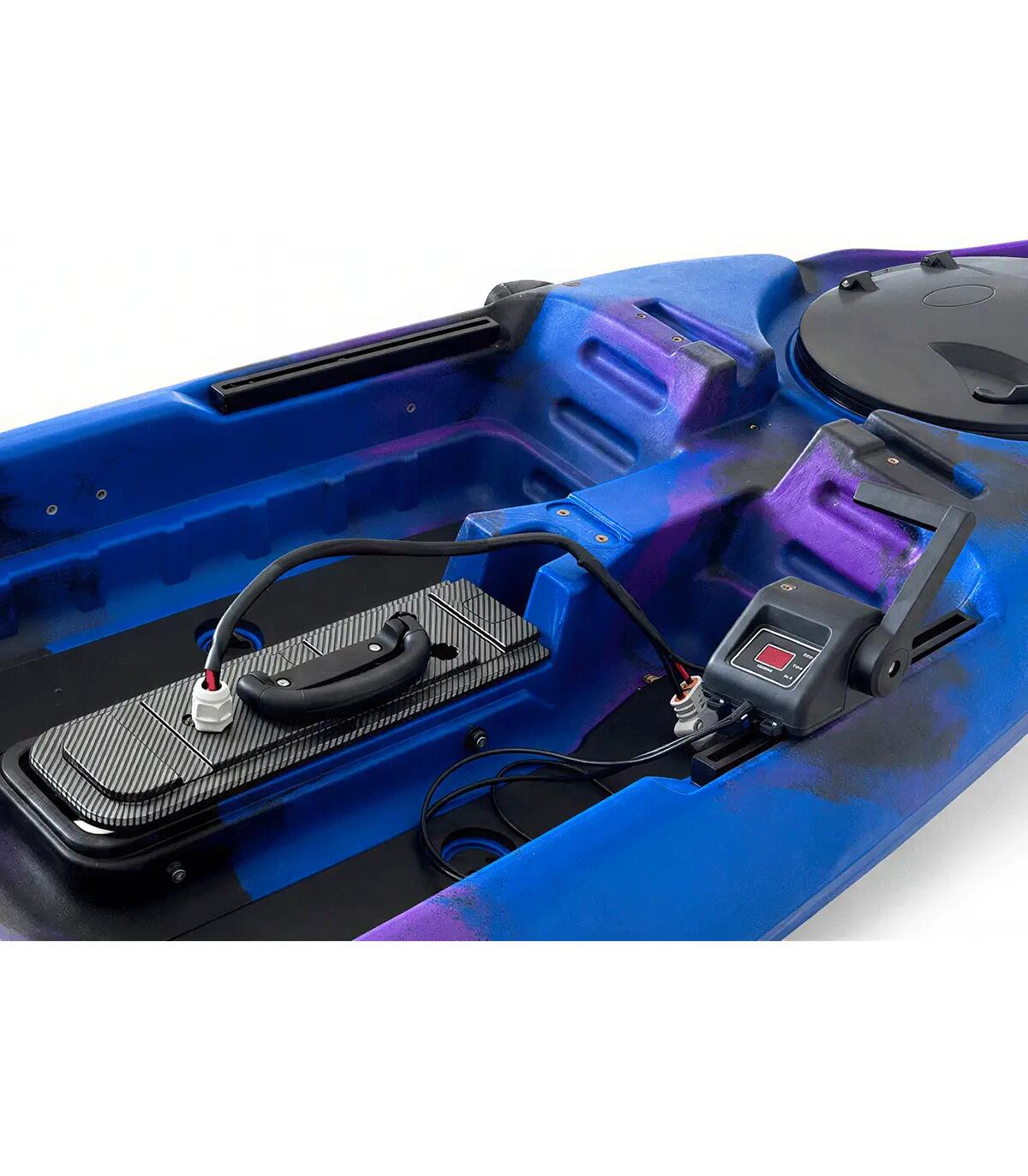 Motore Elettrico Kayak 55LB 12V Brushless - Pesca e Ricreativo Pedal Drive 3/6