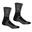 Calcetines Samaris 2 Season para Hombre Pack de 2 Negro, Acero Oscuro