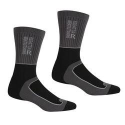 Chaussettes SAMARIS SEASON Homme (Noir / Gris Foncé)