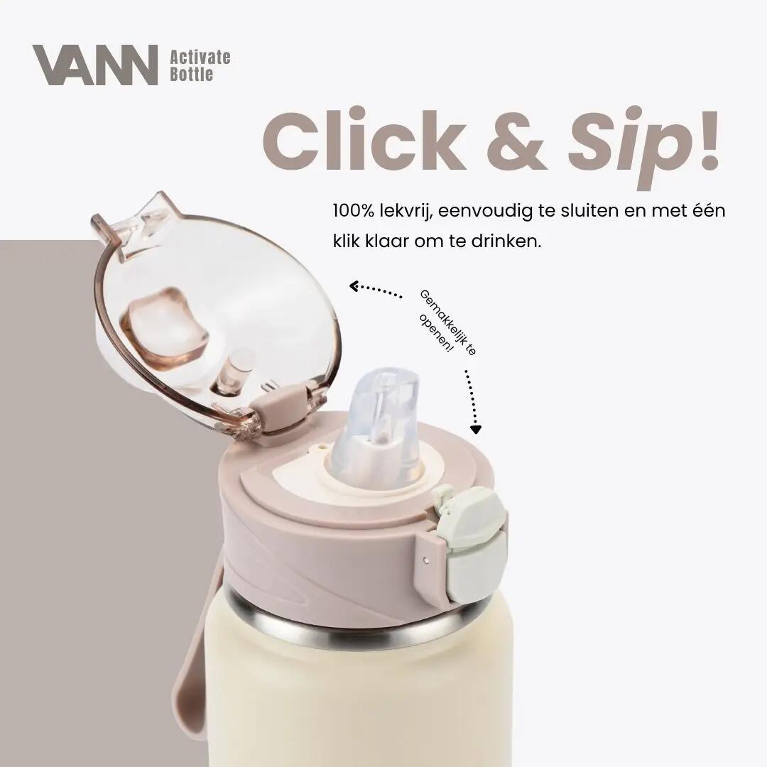 Drinkfles - wandelen - unisex - isotherm 750 ml - soft sand 4/11