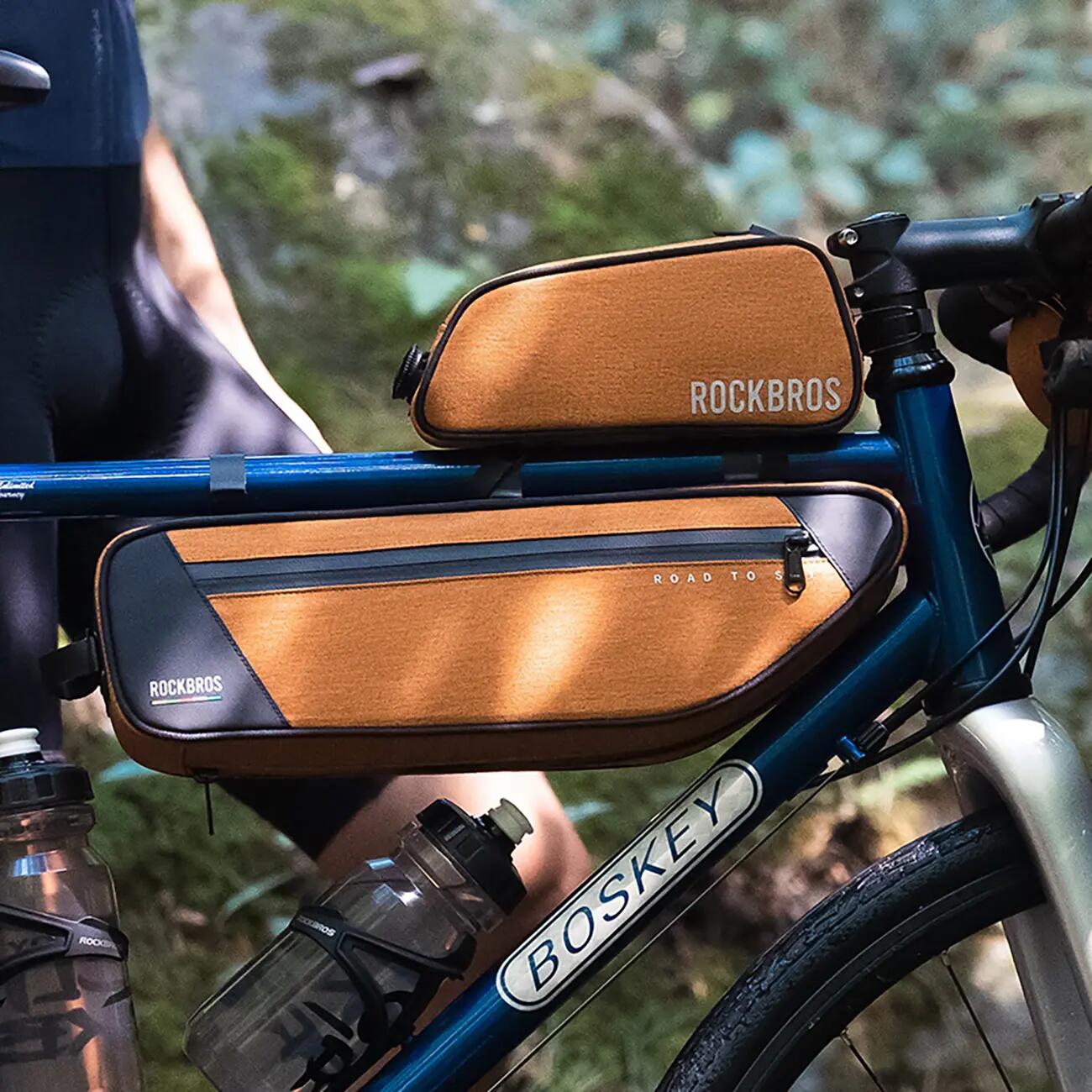 Torba rowerowe na ramę 0,7l wodoodporna 6/7