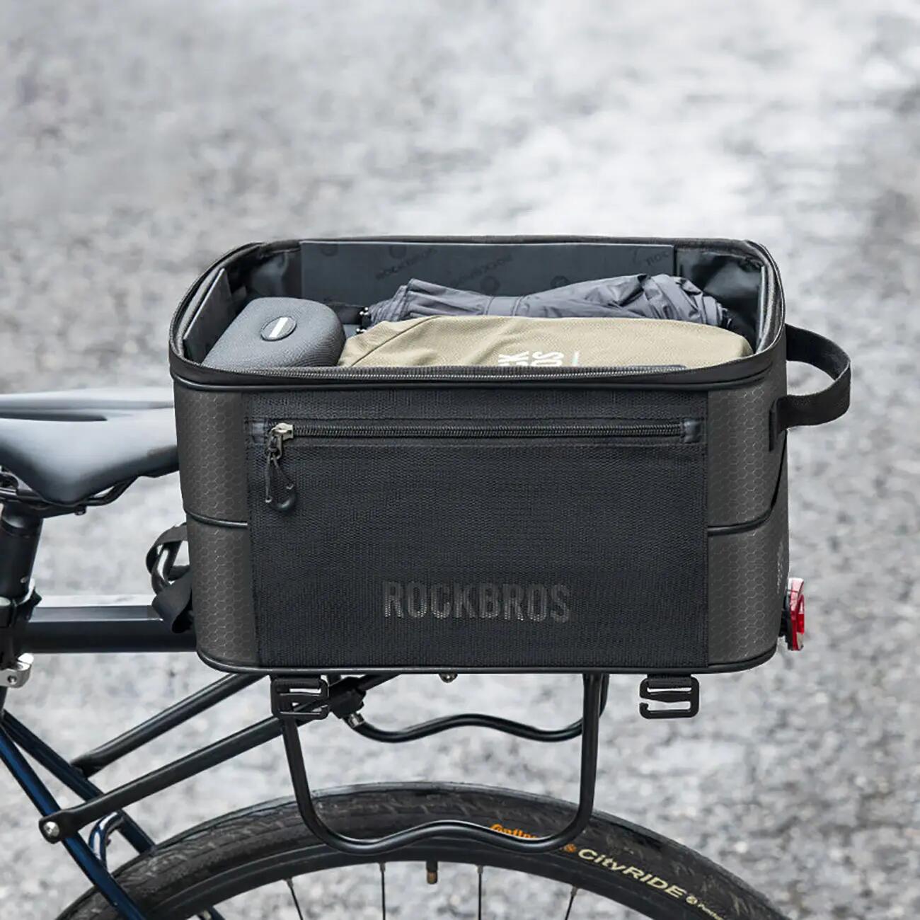 Torba rowerowa składana na bagażnik 15-30l 4/6