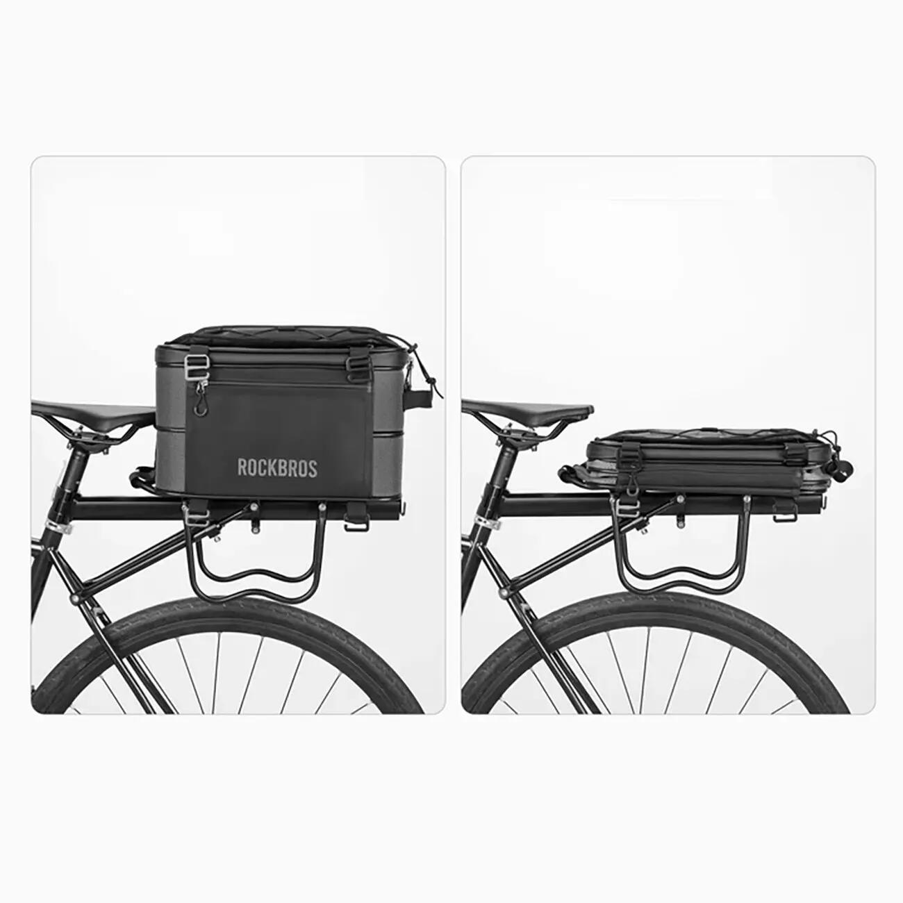 Torba rowerowa składana na bagażnik 15-30l 2/6