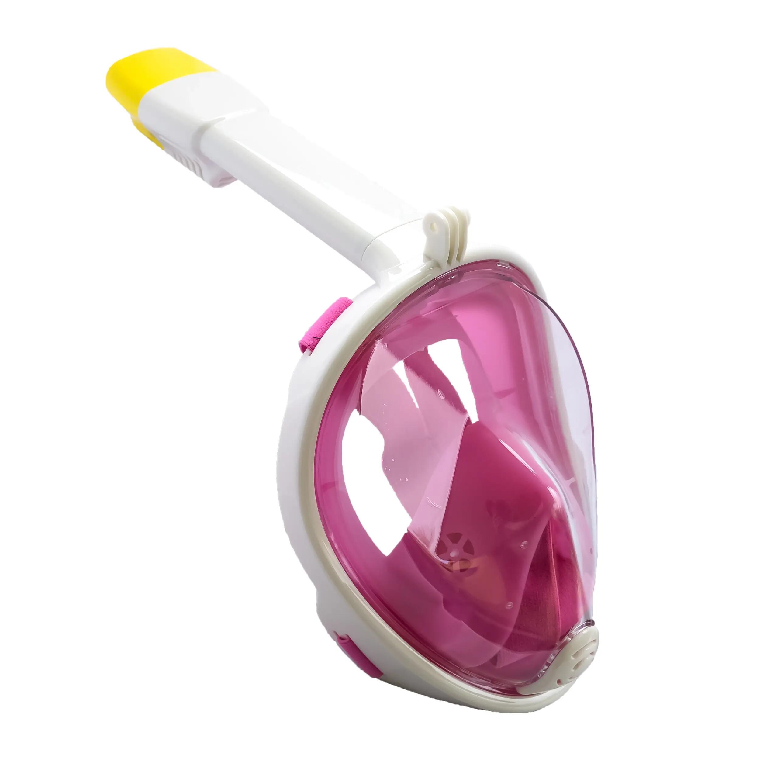 Maschera da snorkeling Freebreath in vetro piatto 2/4