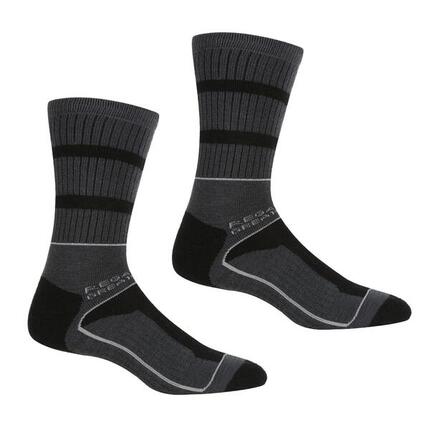 Chaussettes SAMARIS SEASON Homme (Noir / Gris Foncé)