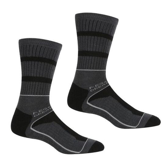 Chaussettes SAMARIS SEASON Homme (Noir / Gris Foncé)