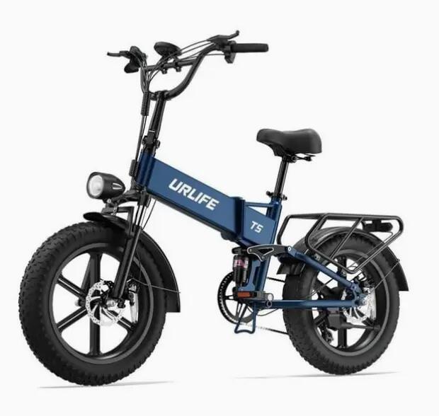 URLIFE T5 összecsukható elektromos kerékpár, nagy nyomatékú motorral 3/13