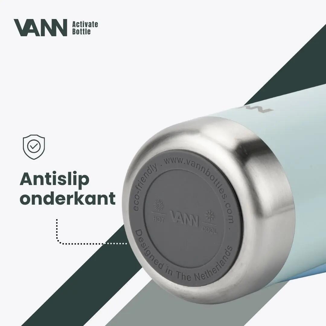 RVS drinkfles met rietje - Activate Bottle 750 ml - slate green 9/11