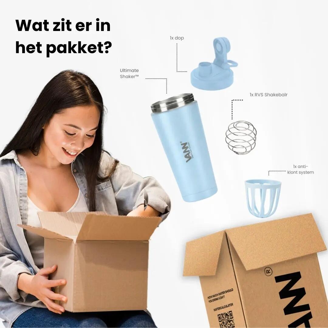 Boisson - Fitness - Unisexe - Isotherme triple paroi, inox recyclé - Bay Blue 6/11